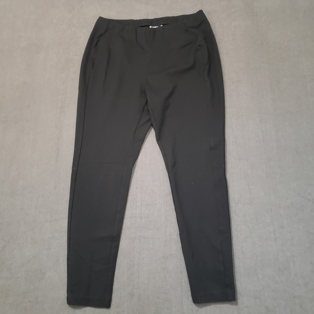 J Jill Ponte Legging Womens‎ Size Medium Black Pull On
